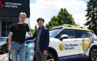 Mitsubishi Motors of Canada becomes official all-weather vehicle of The Weather Network and MétéoMédia